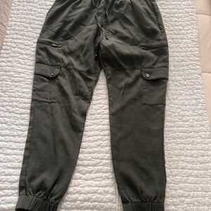 Banana Republic Dark Green Cargo Pants